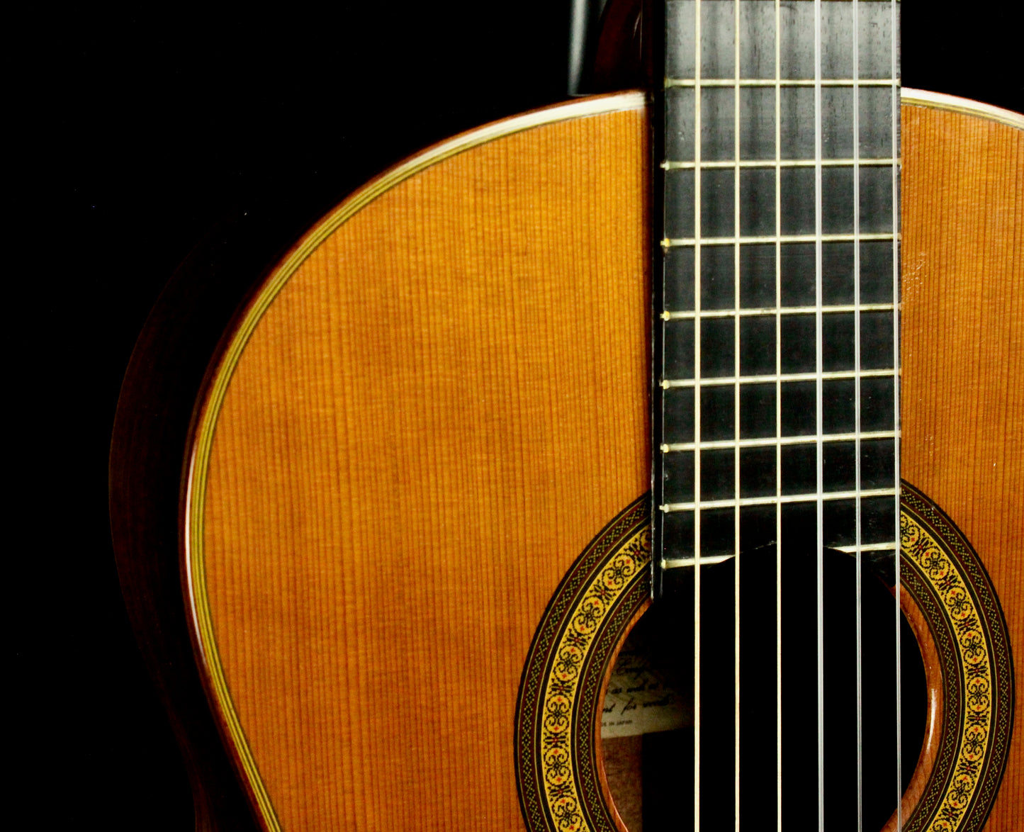 Yamaha GC-7S Concert Classical Guitar 1976 Signed by Harada, Solid Cedar, IRW