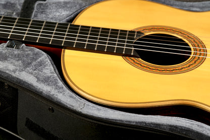 Wataru Tsuji S-2 630mm Handmade Concert Classical Guitar 2010 Solid Spruce, Solid IRW Signed by Tsuji