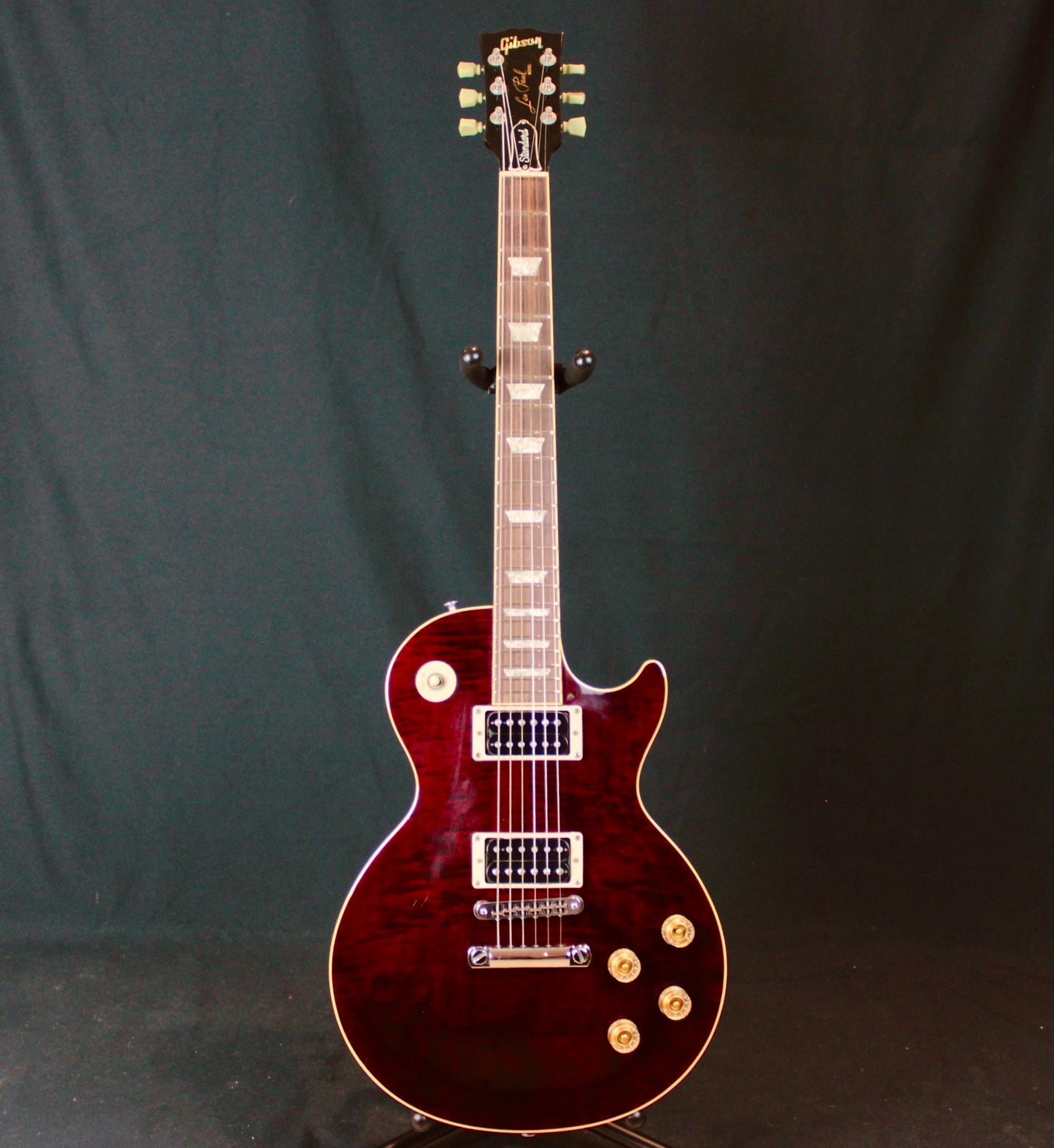 Gibson USA Les Paul Standard Wine Red Flame Maple Top 1995