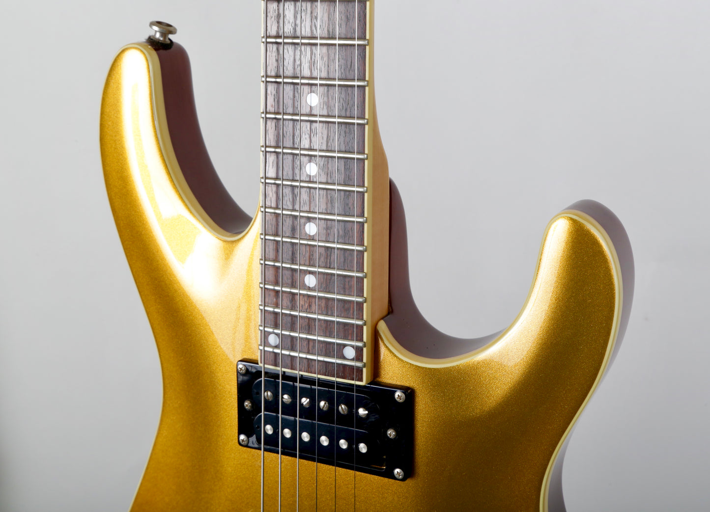 Greco Wild Scamper Electric Guitar - Carved Gold Top 24-fret Superstrat