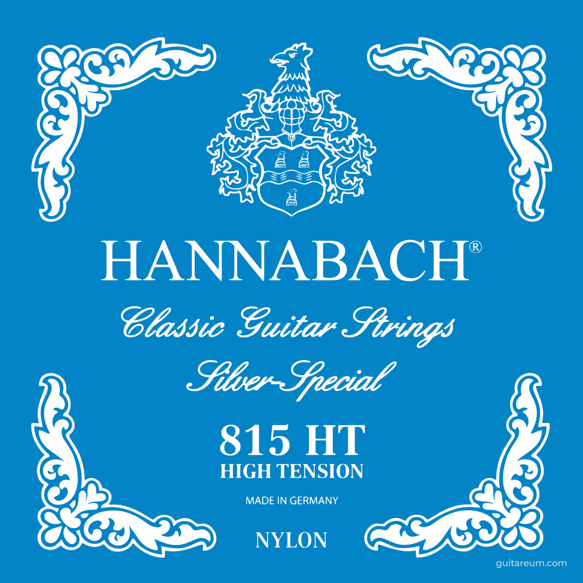 Hannabach 815 HT Silver Special Set Classical Guitar Strings High Tension