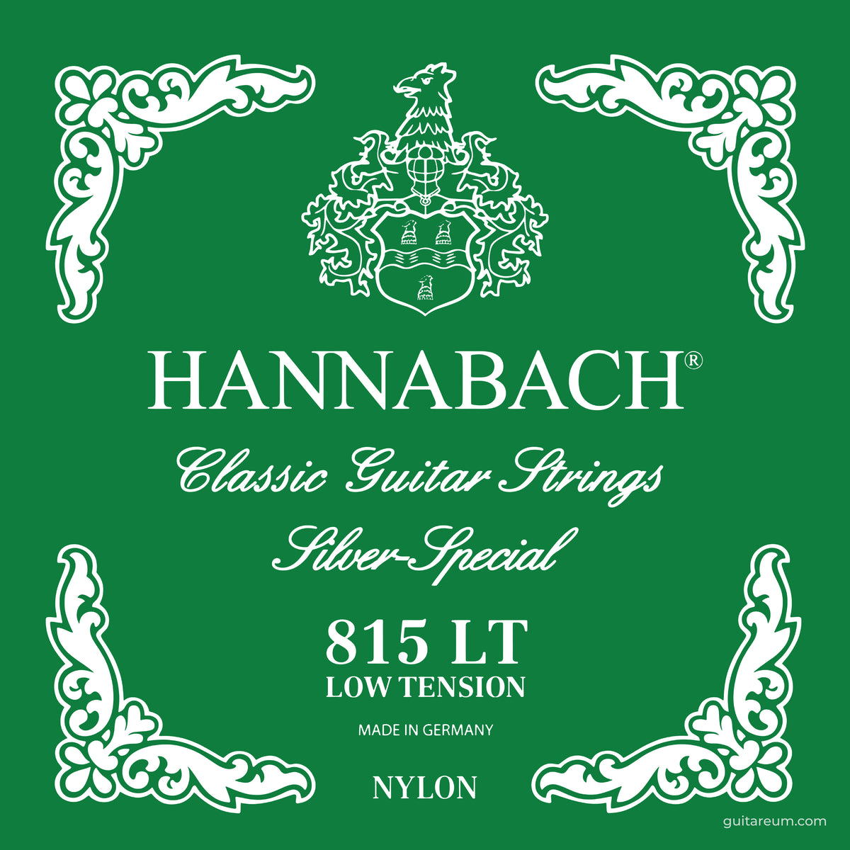 Hannabach 815 LT Silver Special Set Classical Guitar Strings Low Tension