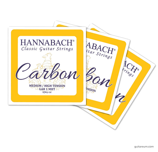 Hannabach Carbon Treble Set Medium-High Tension