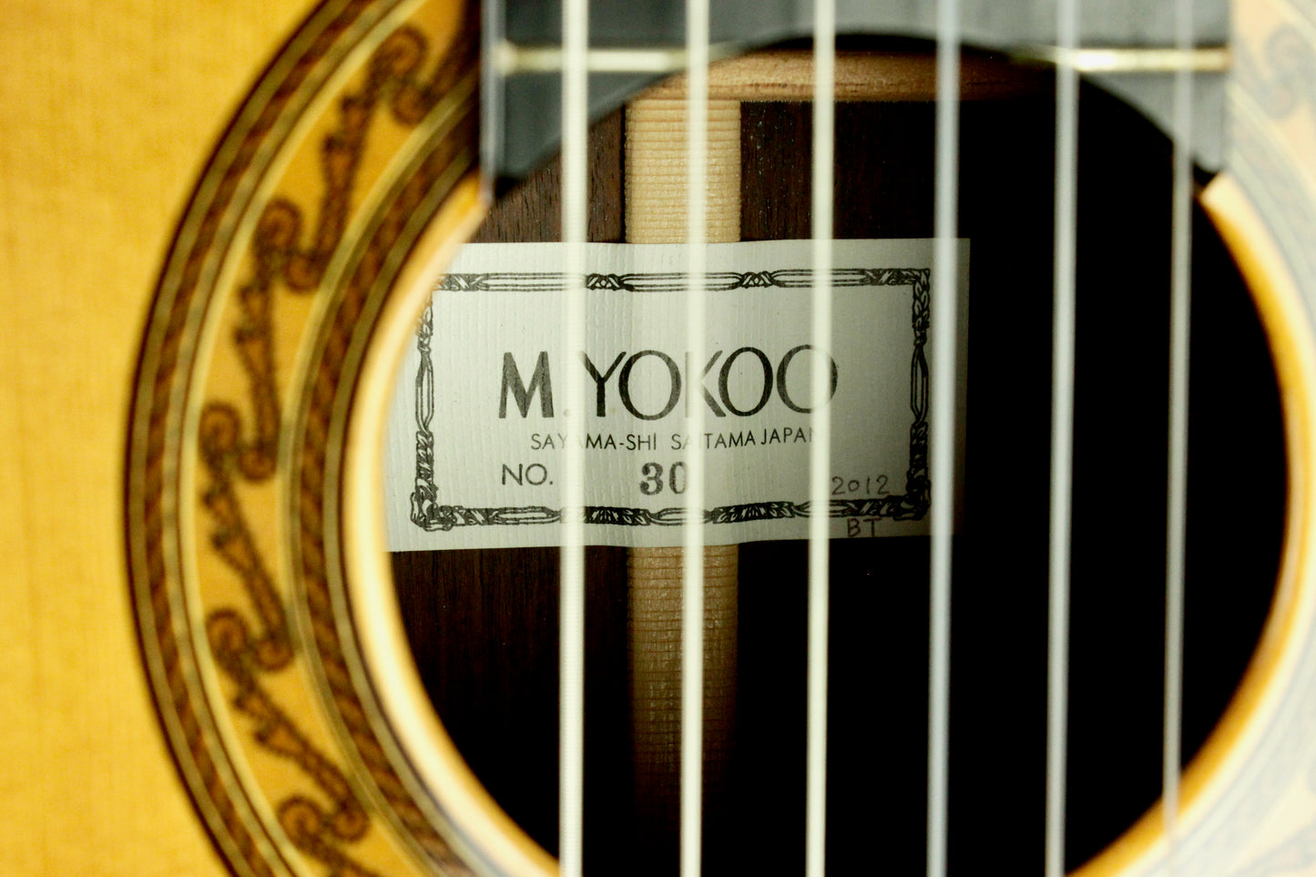 Masato Yokoo No 30 Handmade Concert Classical Guitar 2012