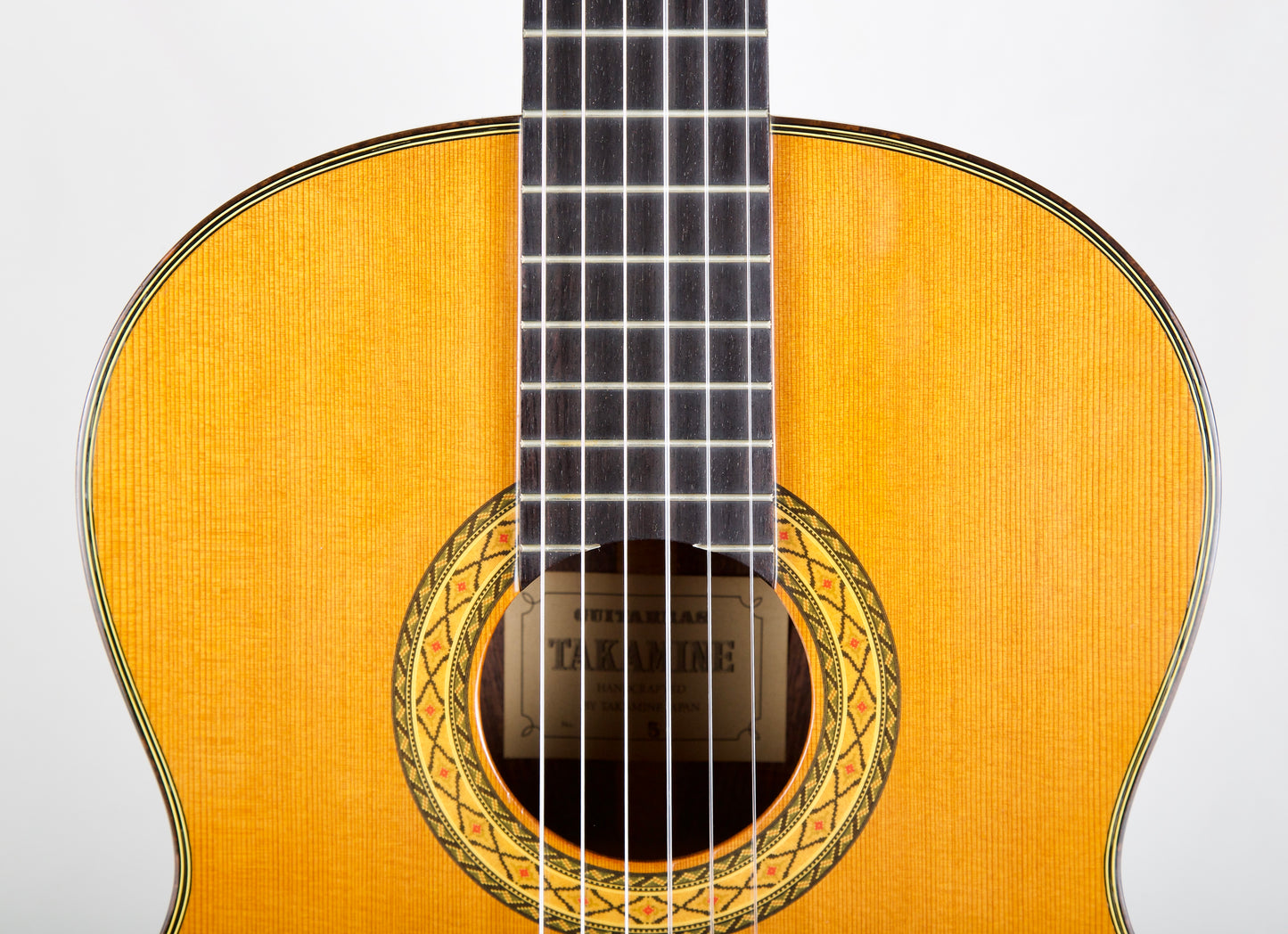 Takamine No 5 Handmade Concert Classical Guitar Japan 1991