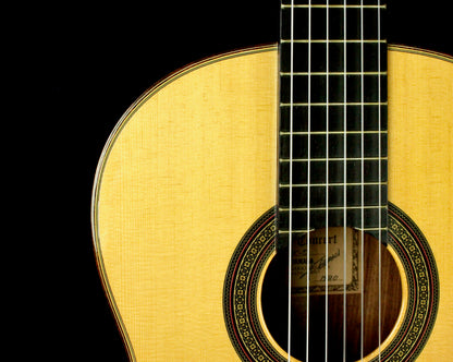 Yamaha GC-5 Grand Concert Classical Guitar Signed by Ezaki, Solid Ezo Spruce, IRW 1980