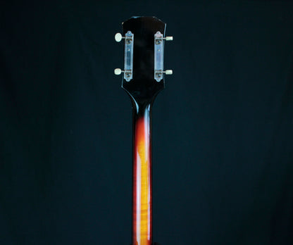 Harmony H22/1 Hollowbody Double Cutaway Bass Sunburst 1970s
