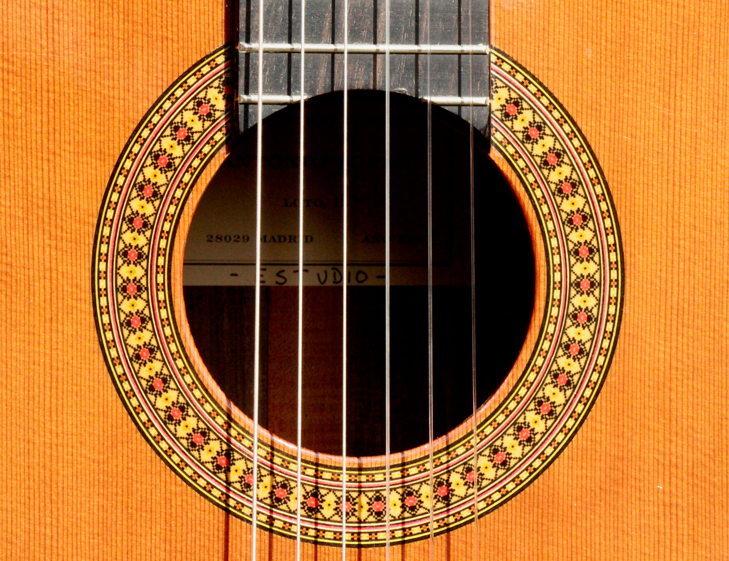 Antonio Lopez Estudio Classical Guitar Handmade in Spain 2002