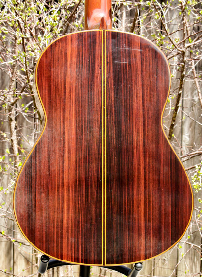 Yamaha GC-7S Handmade Concert Classical Guitar, Signed by Shuhiro Harada, Solid Cedar, IRW 1976