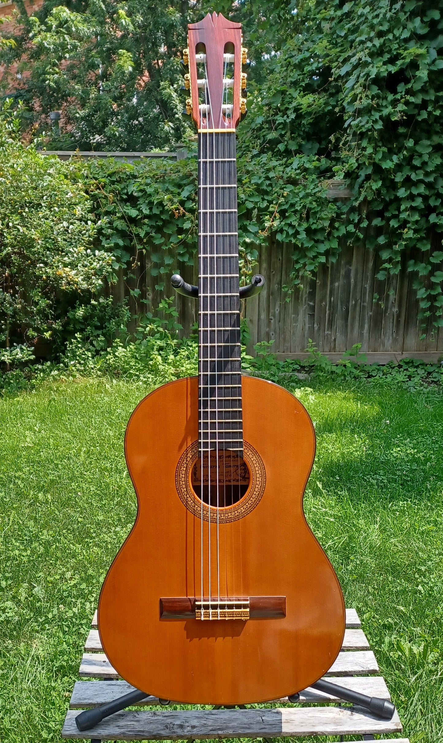 Hiroshi Tamura P50 Handmade Classical Guitar Signed by Tamura Japan 1969