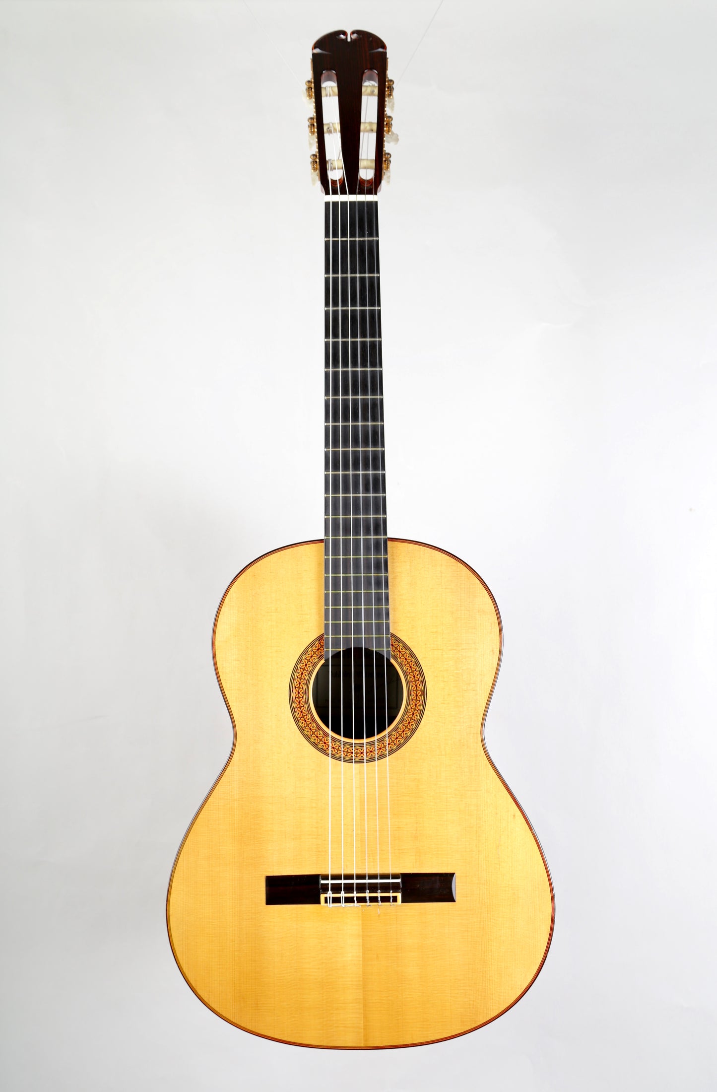 Yukihiro Watanabe No. 15 Handmade Concert Classical Guitar Japan 1975 Solid Spruce, Solid BRW