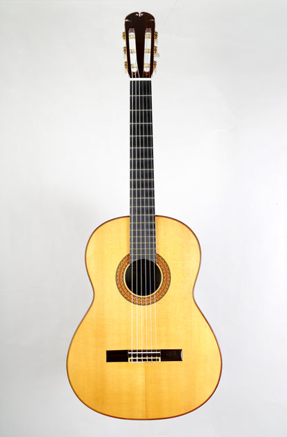 Yukihiro Watanabe No. 15 Handmade Concert Classical Guitar Japan 1975 Solid Spruce, Solid BRW