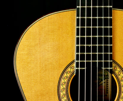 Masaru Matano La Esperanza PROFESSIONAL 1970s Handmade Classical Guitar BRW Signed by Luthier