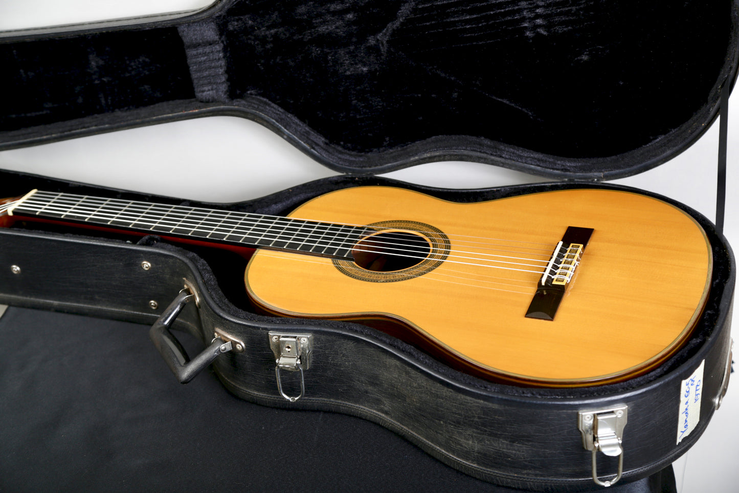 Yamaha GC-5M Concert Classical Guitar signed by Luthier, Solid Spruce, Indian Rosewood, Japan 1978