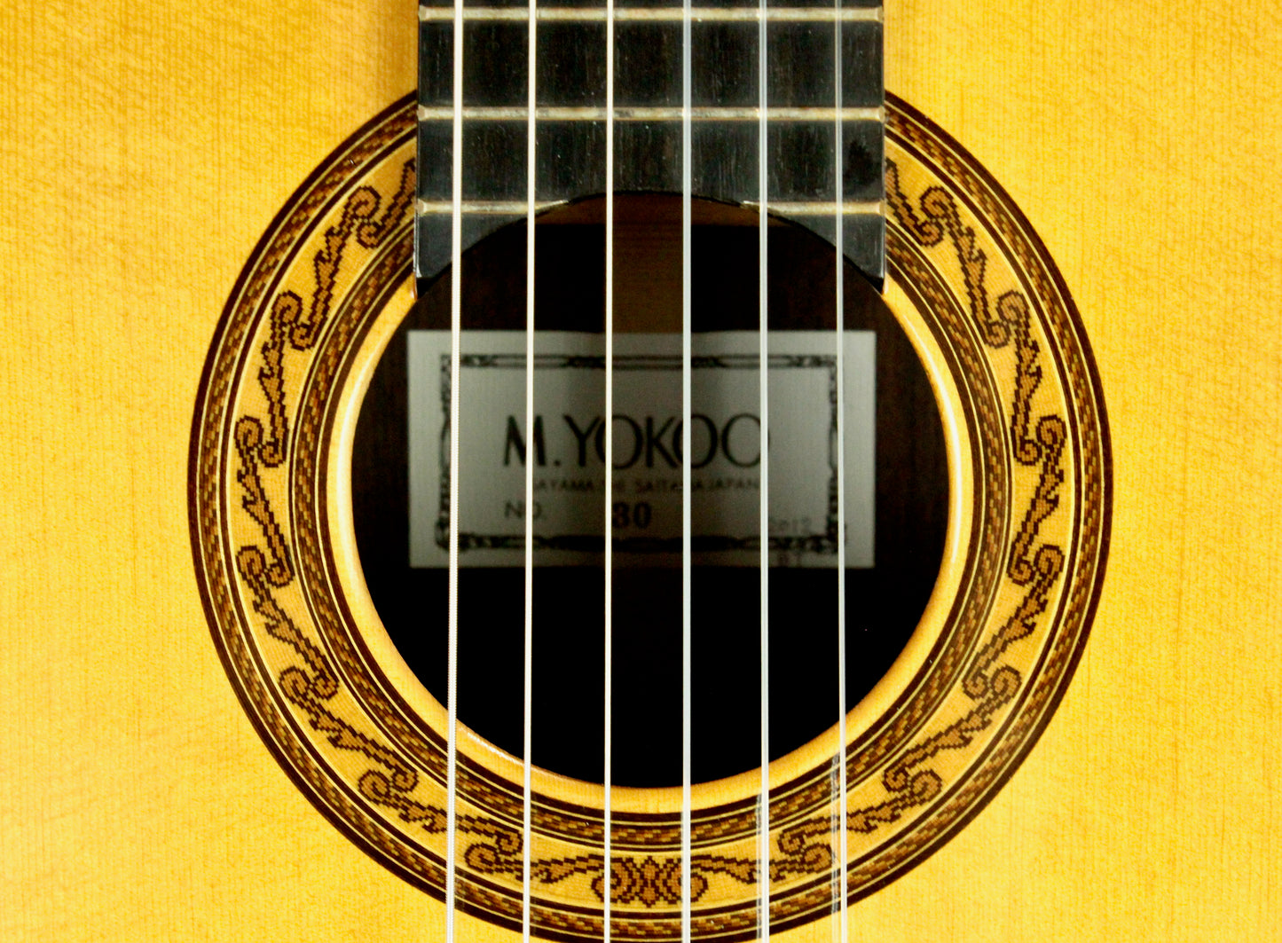 Masato Yokoo No 30 Handmade Concert Classical Guitar 2012