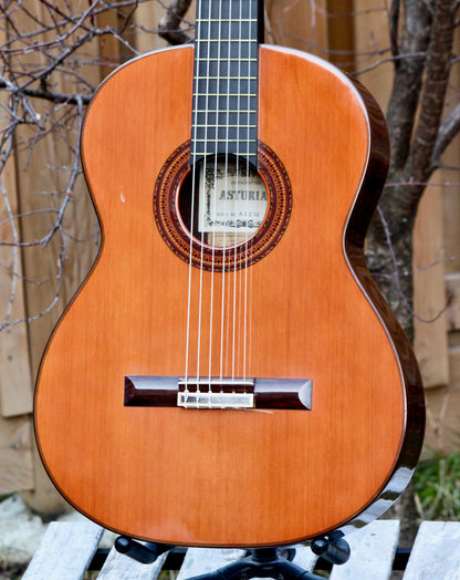 Asturias AST-50 Handmade Classical Guitar Signed by Masaru Matano Japan 1979