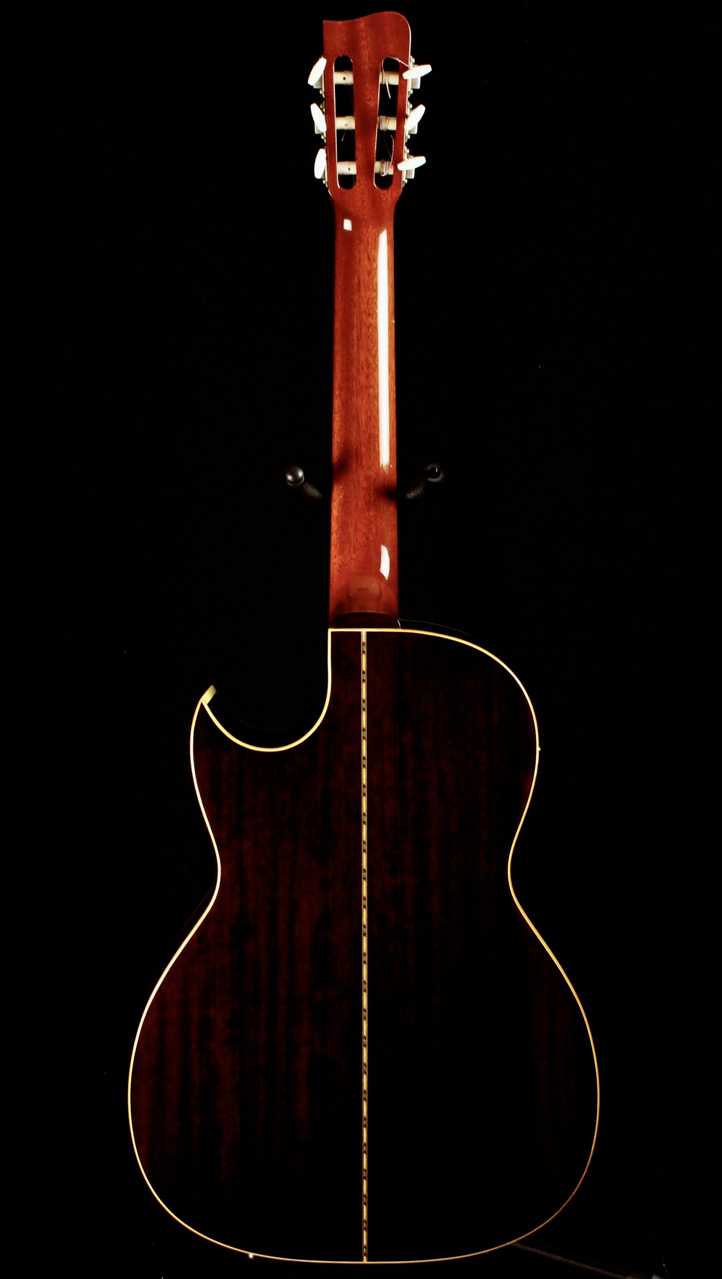 Gallagher Handmade Nylon String Cutaway Concert Guitar, Built-in Piezo, EQ 1990s