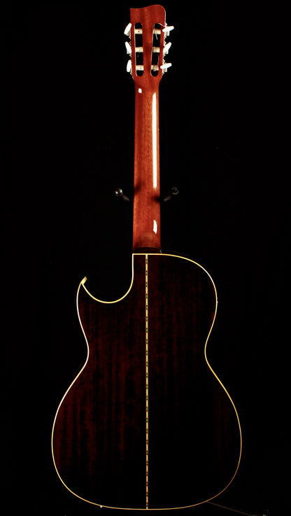Gallagher Handmade Nylon String Cutaway Concert Guitar, Built-in Piezo, EQ 1990s