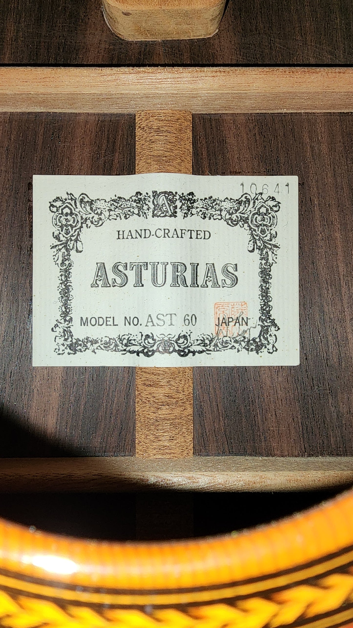 Asturias AST-60 Handmade Classical Guitar Japan 1986