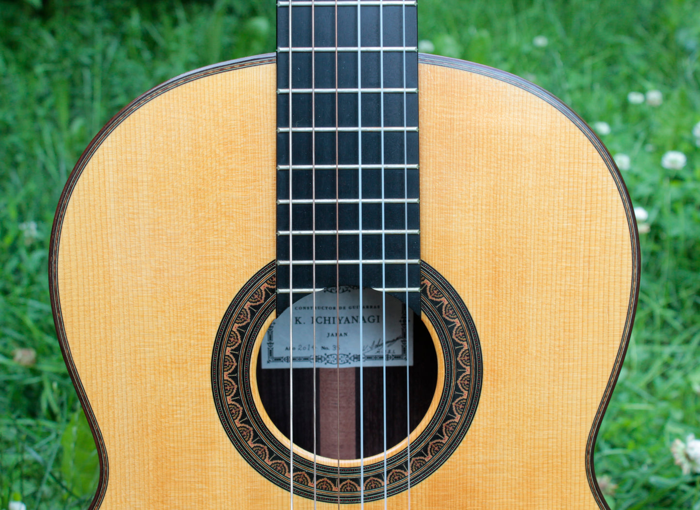 K Ichiyanagi No 35 Concert Classical Guitar Masterbuilt in 2014, Solid German Spruce, IRW