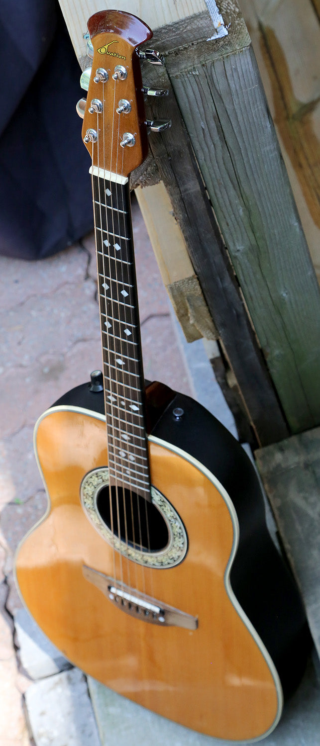 Ovation Custom Balladeer 1612 Natural 1984