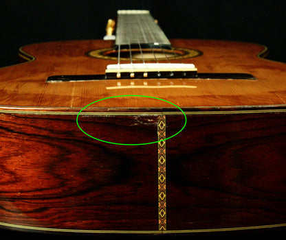 Masaru Matano La Esperanza PROFESSIONAL 1970s Handmade Classical Guitar BRW Signed by Luthier