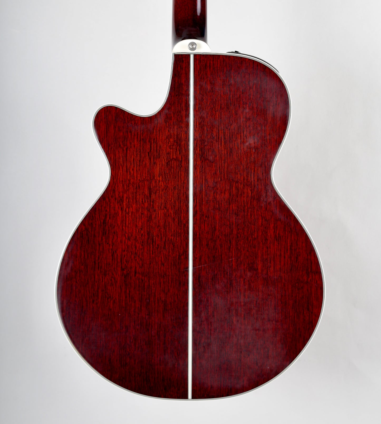 Takamine PT-108 Solid Flamed Sycamore OOO Acoustic-Electric Guitar, Japan 2000s