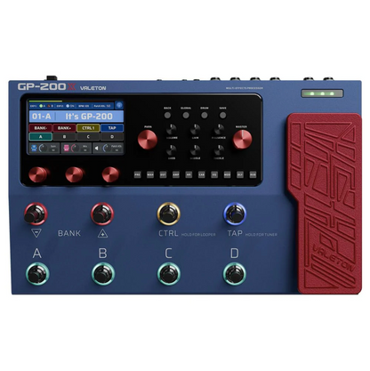 Valeton GP-200X Guitar Multi-Effects Processor HD Amp Modeling, IR Cabinet Simulation, USB Audio Interface