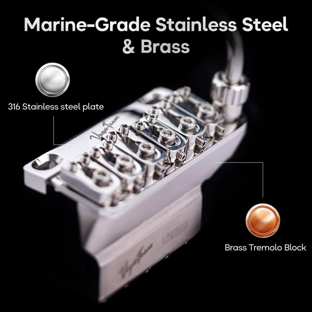 Vega Trem VT1 Special Standard Stratocaster Tremolo Bridge for Strat Glossy (Open Box)