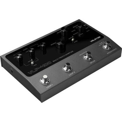 Valeton VLP-400 Guitar and Bass Multi-Track Sampler, 2 Channel Looper, Drum Machine
