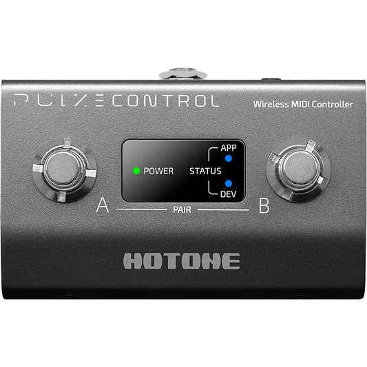 Hotone EC-2 Pulze Control Wireless MIDI Controller Footswitch Guitar Pedal with Bluetooth (Open Box)