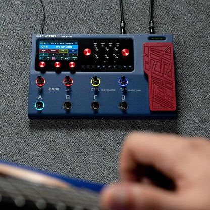 Valeton GP-200X Guitar Multi-Effects Processor HD Amp Modeling, IR Cabinet Simulation, USB Audio Interface