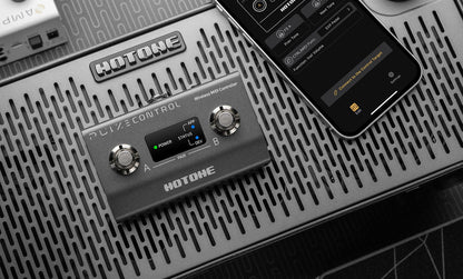 Hotone EC-2 Pulze Control Wireless MIDI Controller Footswitch Guitar Pedal with Bluetooth (Open Box)