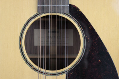 Yamaha DW-7-12 12-string Acoustic Guitar, Solid Spruce Top Japan 2002