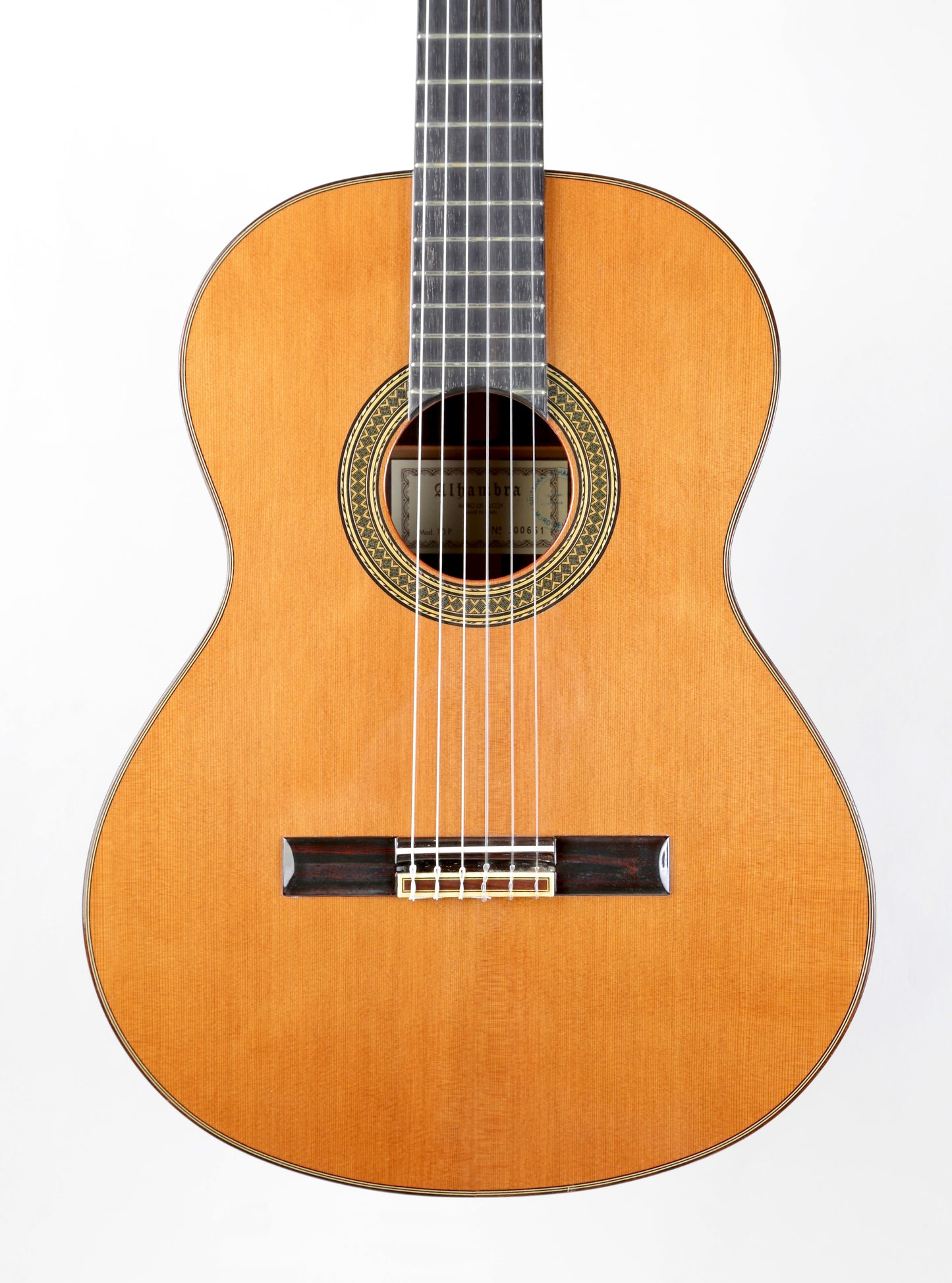 Alhambra 10P Premier Concert Classical Guitar Solid Cedar, Solid IRW back and sides, Made in Spain