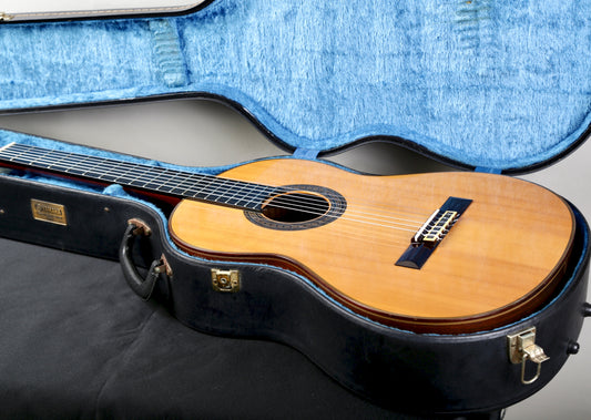Yamaha GC-7 Grand Concert Classical Guitar signed by Hideyuki Ezaki 1981 Solid Spruce, IRW