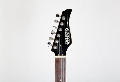 Greco Wild Scamper Electric Guitar - Carved Gold Top 24-fret Superstrat