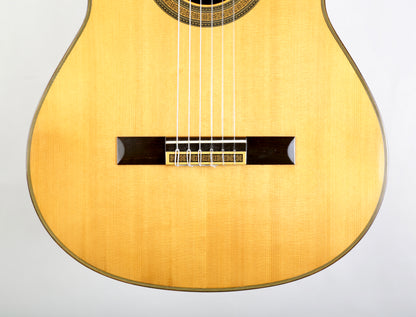 Yamaha GC-5M Concert Classical Guitar signed by Luthier, Solid Spruce, Indian Rosewood, Japan 1978