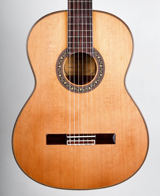 Morris MC-50 Classical Guitar Beautiful BRW Back Japan