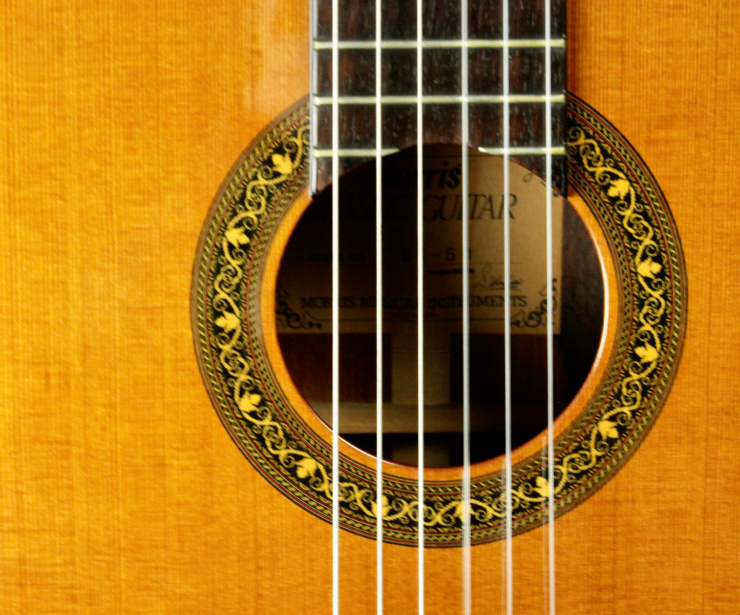 Morris MC-50 Classical Guitar BRW Back and Sides Japan 1979