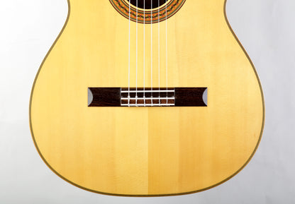 Wataru Tsuji S-2 630mm Handmade Concert Classical Guitar 2010 Solid Spruce, Solid IRW Signed by Tsuji
