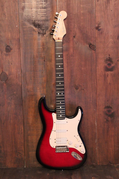 Fender Strat Plus Ultra Crimson Frost AAA Flame Maple Top 1990