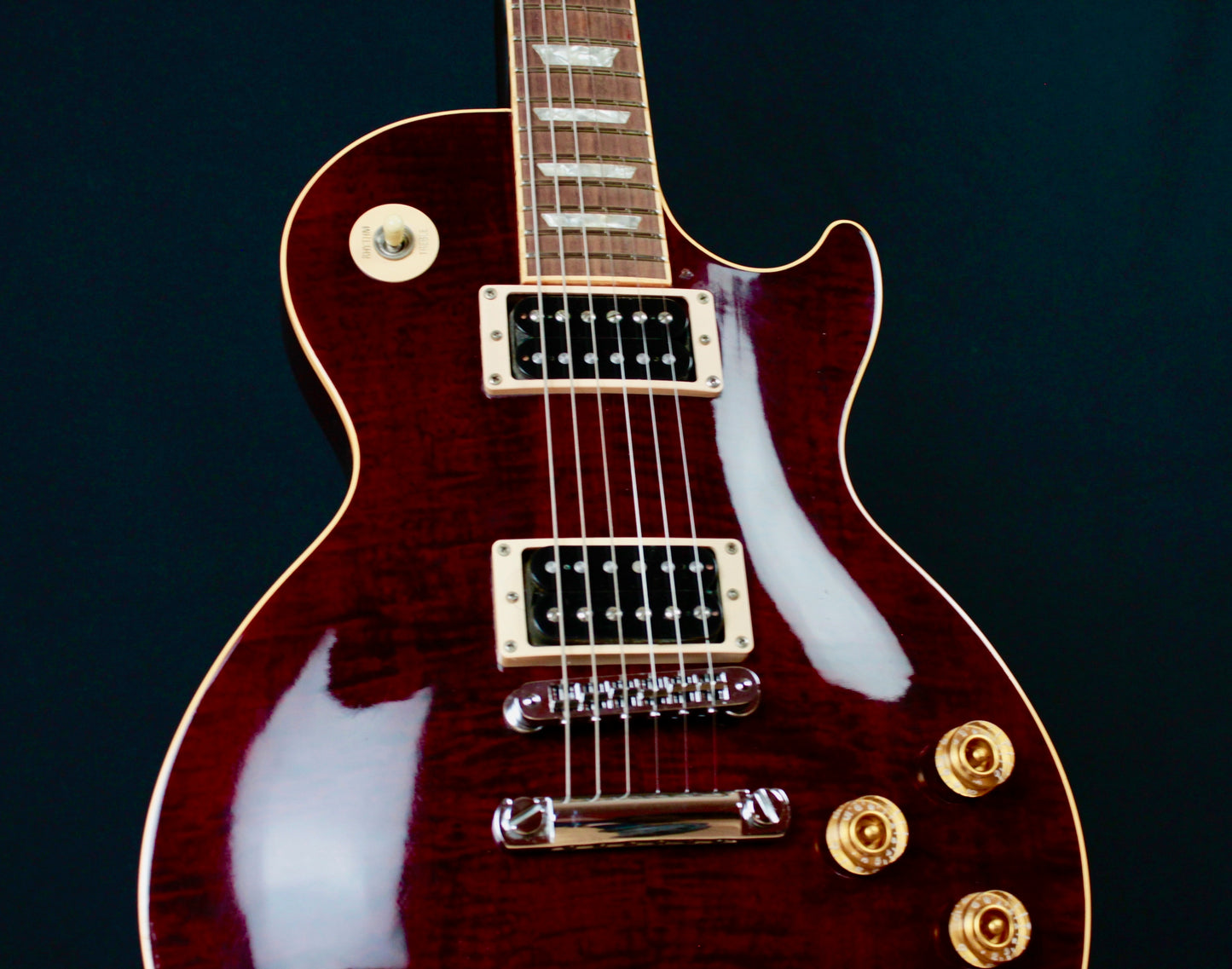 Gibson USA Les Paul Standard Wine Red Flame Maple Top 1995