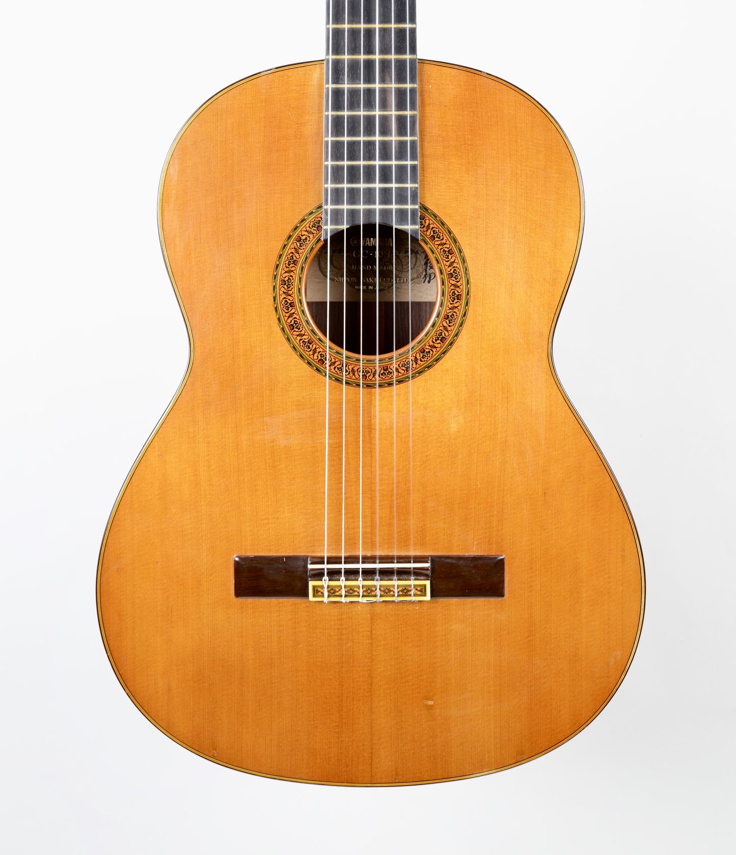 Yamaha GC-10S Handmade Concert Classical Guitar 1976 Signed by Toshiro Kato, Solid Cedar, IRW