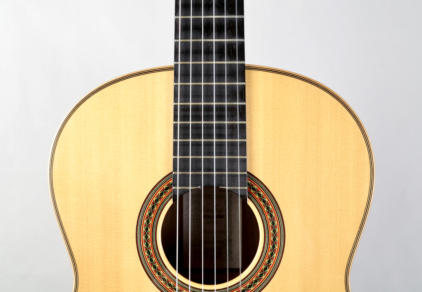 Wataru Tsuji S-2 Handmade Concert Classical Guitar 2012 Solid Spruce, IRW Signed by Tsuji
