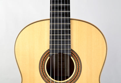 Wataru Tsuji S-2 Handmade Concert Classical Guitar 2012 Solid Spruce, IRW Signed by Tsuji