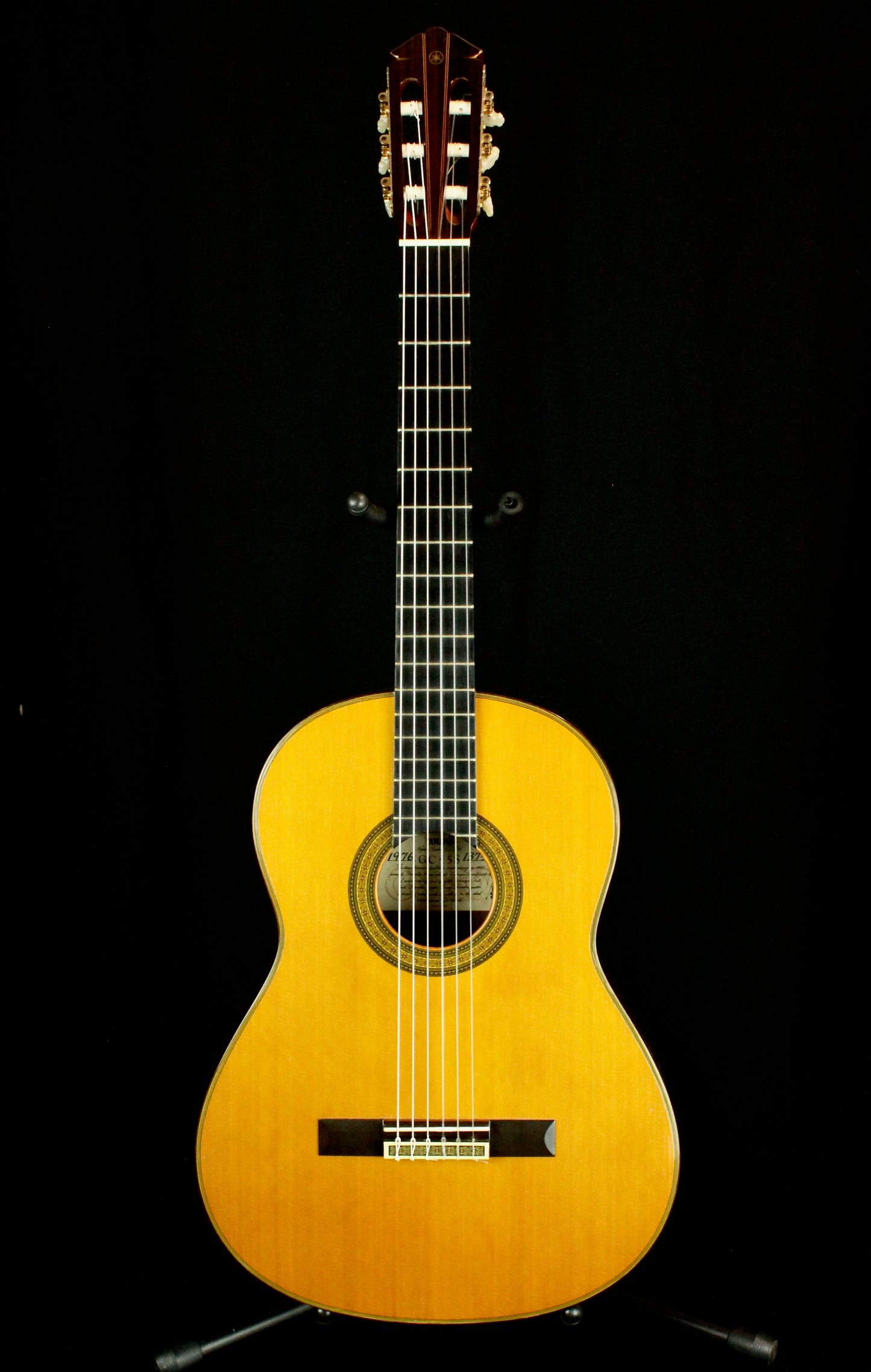 Yamaha GC-5S Concert Classical Guitar 1976 Solid Cedar Signed by S. Harada