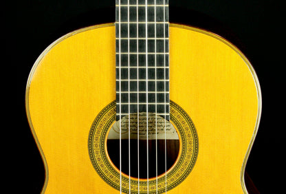 Yamaha GC-5S Concert Classical Guitar 1976 Solid Cedar Signed by S. Harada
