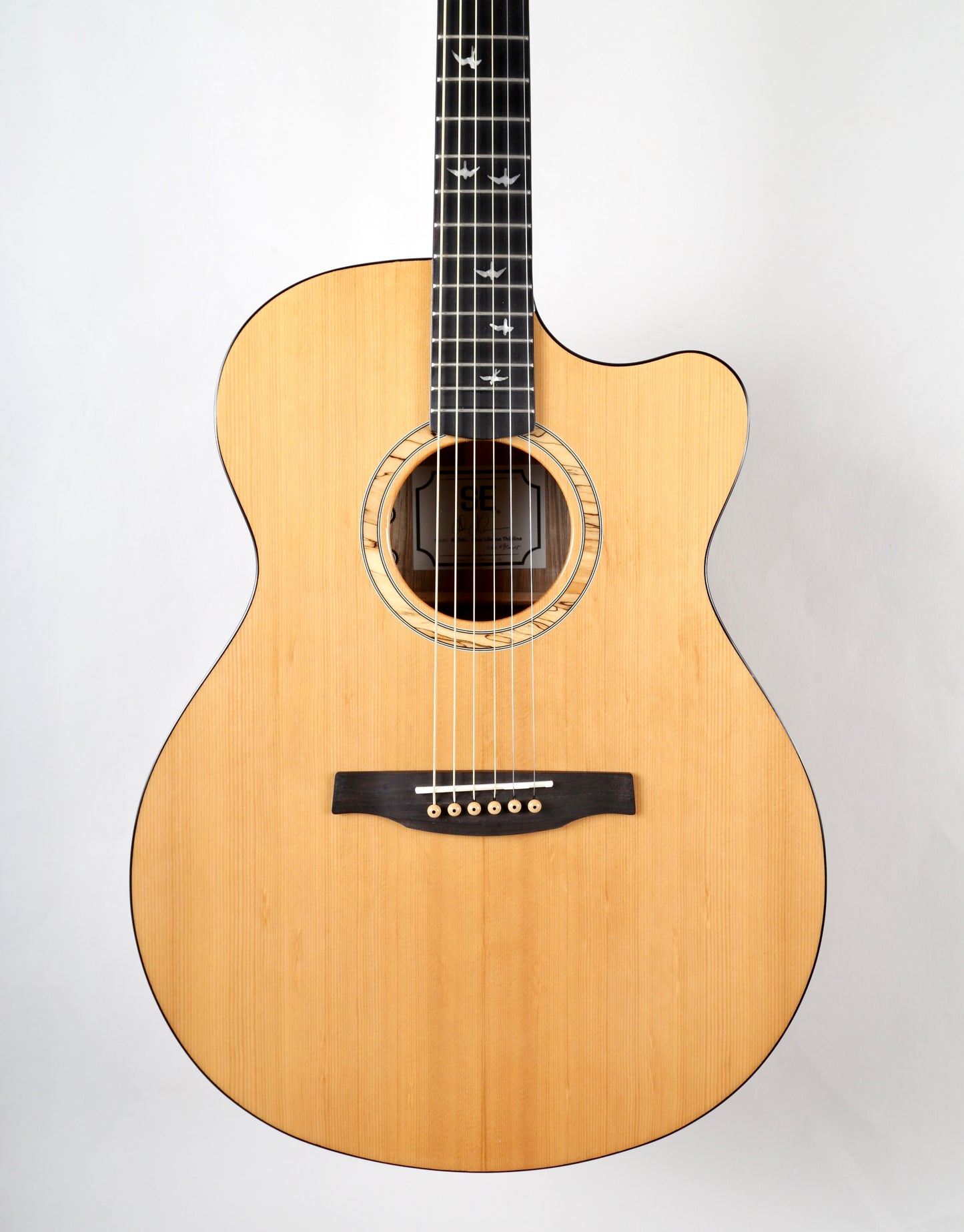 PRS SE A15AL Alex Lifeson Signature 2015 Solid Spruce, Pacific Walnut