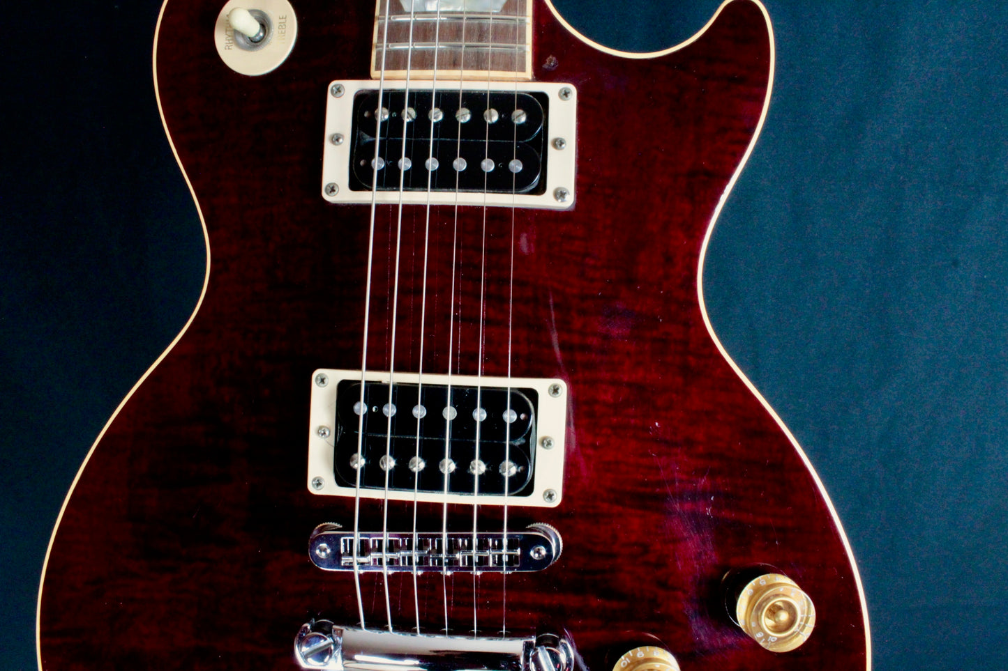 Gibson USA Les Paul Standard Wine Red Flame Maple Top 1995